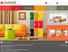 Tablet Screenshot of maletek.com.pe
